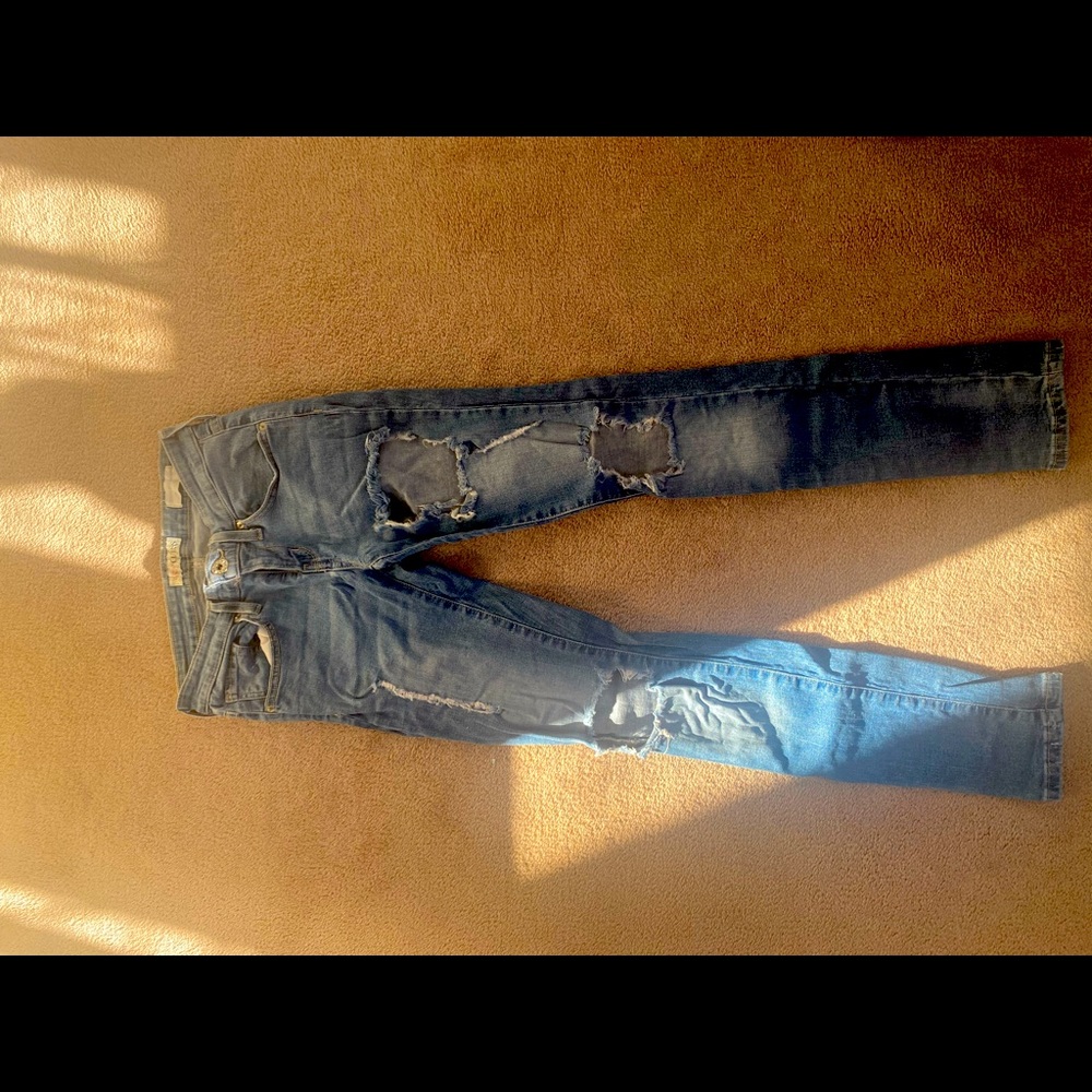 Guess distressed jeans